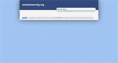 Desktop Screenshot of amsamoacnrlg.org